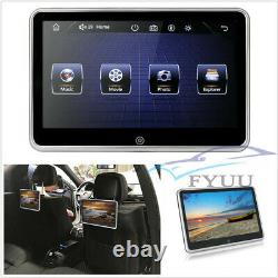 10.1 Ultra-thin Auto Headrest Video Monitor MP5 Player FM BT USB/SD Mirror Link