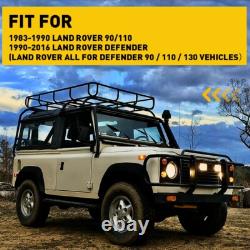 11PCS LED Upgrade Kit UK For Land Rover Defender 90 110 130 Light DELUXE CLEAR