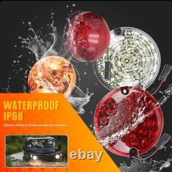 12x For Land Rover Defender TD4 Puma LED Reverse Indicator Tail Light XBD500040