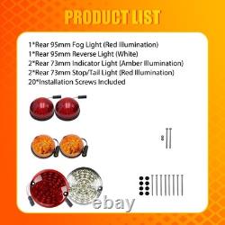 12x For Land Rover Defender TD4 Puma LED Reverse Indicator Tail Light XBD500040