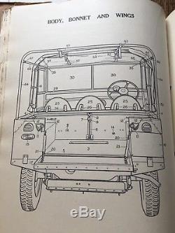 1948 1949 80 Land Rover Series 1 One Genuine Workshop Manual And Parts Book
