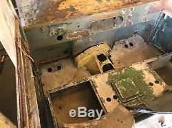 1949 Series 1 80 Land Rover, unfinished project R86666 fish plate, ring pull