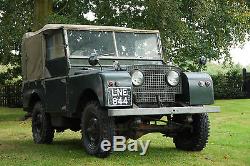 1950 Land Rover Series 1 80 Eighty Inch Barn Find Restoration Project