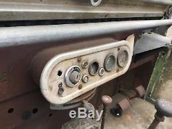 1950 Series One 80 Inch Land Rover Lights Behind The Grille Project