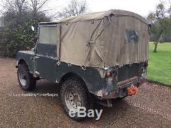 1952 Land Rover Series 1 80 Complete Running Vehicle With Original Registration