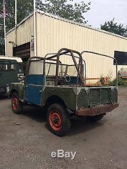 1953 Land Rover Series 1 With Log Book And Rare Plate