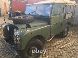 1955 86 Land Rover series 1 ex-mod