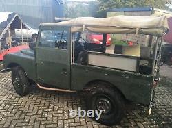 1955 86 Land Rover series 1 ex-mod