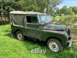 1957 Series 1 Land Rover part restored