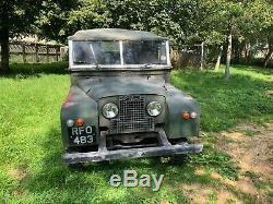 1957 Series 1 Land Rover part restored