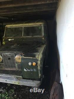 1958 Land Rover Series 2 II Barn Find Restoration Project Very Early Example