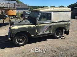 1958 Land Rover Series 2 II Barn Find Restoration Project Very Early Example
