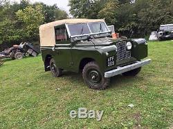 1958 Series 2 Land Rover 2 Litre Diesel Full Recommission