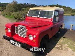 1959 Land Rover Series 2 rebuilt on galvanised chassis, 2.5 petrol + overdrive