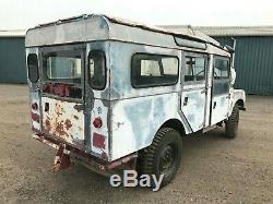 1959 Land Rover Series one 107 Station Wagon project / patina / CKD