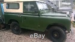 1959 Land Rover series 2 Galvanized Chassis MOT & Tax Exempt