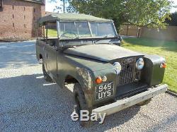 1960 Land Rover series 11 Soft top oily rag Condition