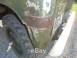 1960 Land Rover series 11 Soft top oily rag Condition