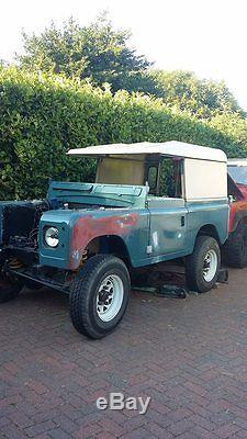 1961 Land Rover Series 2A 88'' Coil sprung Galvanised Chassis Project