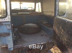 1962 Land rover series 2a swb diesel barn find for restoration