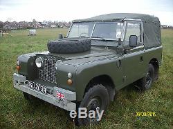 1963 Land Rover Series. Tax exempt, petrol