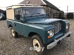 1965 Land Rover Series 2a Swb Fitted With A Galvanised Chassis