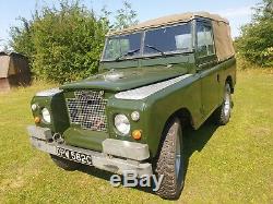 1965 Land Rover Series 2 SWB 88 2.25L Diesel Tax & MoT Exempt Galvanised Chassis
