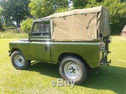 1965 Land Rover Series 2 SWB 88 2.25L Diesel Tax & MoT Exempt Galvanised Chassis