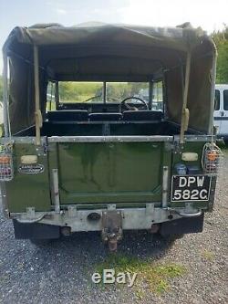 1965 Land Rover Series 2 SWB 88 2.25L Diesel Tax & MoT Exempt Galvanised Chassis