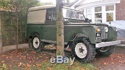 1965 Series 2a SWB Diesel Land rover with a very good chassis and bulkhead
