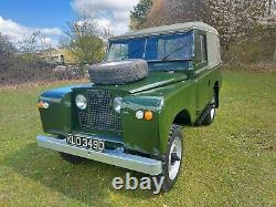 1966 Land Rover Series 2a SWB 88 2.25 Petrol Tax & MOT Exempt New Paint New Roof