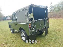 1966 Land Rover Series 2a SWB 88 2.25 Petrol Tax & MOT Exempt New Paint New Roof