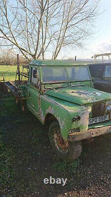 1967 Series 2A 6 wheel, 6 cylinder Land Rover shooting bus project