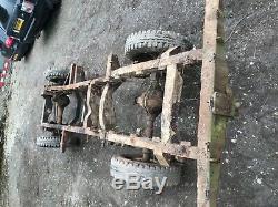 1968 Land Rover 109 LWB series 2A IIA rolling chassis with v5 (G reg)