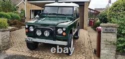 1968 Series Land Rover. Historic vehicle with Series III Galvanised Chassis