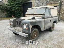 1969 Land-Rover Series 2A Real barn find one owner from new, stored 35+ years