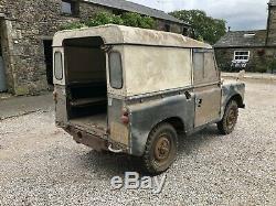 1969 Land-Rover Series 2A Real barn find one owner from new, stored 35+ years