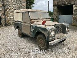 1969 Land-Rover Series 2A Real barn find one owner from new, stored 35+ years