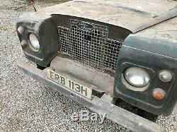 1969 Land-Rover Series 2A Real barn find one owner from new, stored 35+ years