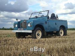 1969 Land Rover Series 2a S2a SIIa 88 SWB 2.25 Petrol Classic 4x4 Cab Pick Up
