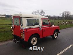 1971 Land Rover Series 3 2.25 Station Wagon In Red With Genuine Low Miles