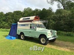 1971 Land Rover series 3 109 Carawagon 4 berth camper