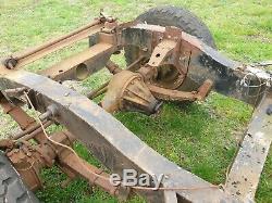 1972 Land Rover Series 2 3 109 Rolling LWB Chassis with ID Good Solid & axles