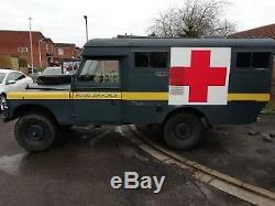 1972 Land-Rover-Series-2a-Marshall-Ambulance-RAF-Military Vehicle