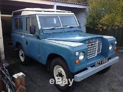 1972 Land Rover Series 3 88 Station Wagon
