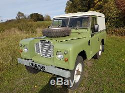 1972 Land Rover Series 3 Tax Exempted & New MOT Very Clean Part Restored SWB 88