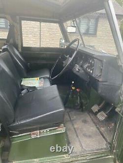 1972 Landrover 88 Series 3 Petrol Taxed As Historic Vehicle