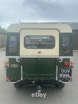 1972 Landrover 88 Series 3 Petrol Taxed As Historic Vehicle