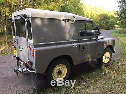 1973 Land Rover 88 series lll, 4 CYL diesel with overdrive, tax free
