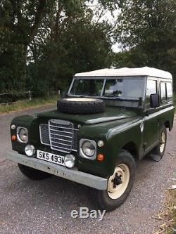 1974 Land Rover series 3 station wagon